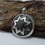 Colgante wüñelfe diseño semi esfera